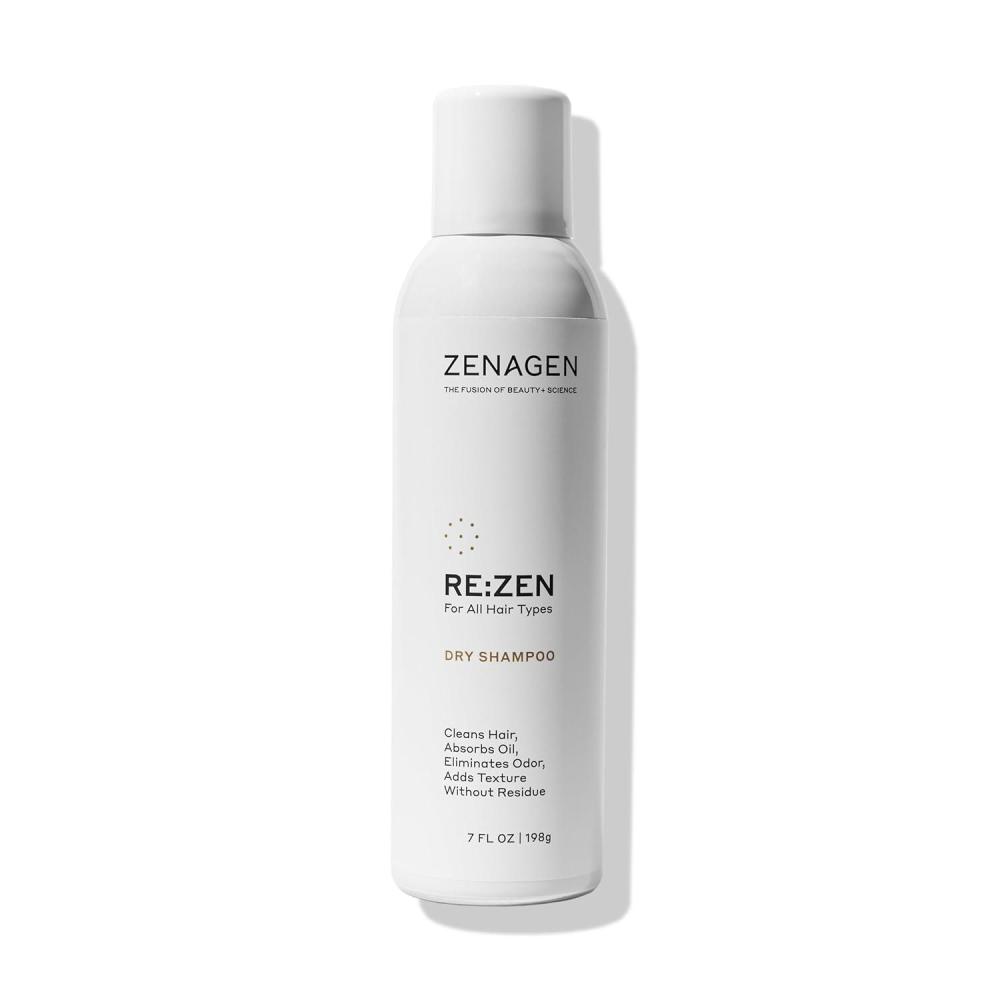 imageZENAGEN ReZen Dry Shampoo Cleans Hair Absorbs Oil Eliminates Odor Adds Texture No Residue All Hair Types 7 oz