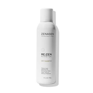 ZENAGEN Re:Zen Dry Shampoo | Cleans Hair, Absorbs Oil, Eliminates Odor, Adds Texture, No Residue, All Hair Types, 7 oz