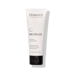 ZENAGEN Revolve Men’s Thickening Shampoo | Supports Appearance of Fuller, Healthier-Looking Hair, Developed for Fine & Visibly Thinning Hair, Plant-Based, Color-Safe, 5-Minute Treatment(2.5 Fl Oz (Pack of 1))