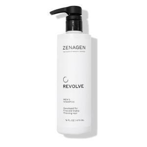 ZENAGEN Revolve Men’s Thickening Shampoo | Supports Appearance of Fuller, Healthier-Looking Hair, Developed for Fine & Visibly Thinning Hair, Plant-Based, Color-Safe, 5-Minute Treatment(16 Ounce (Pack of 1))