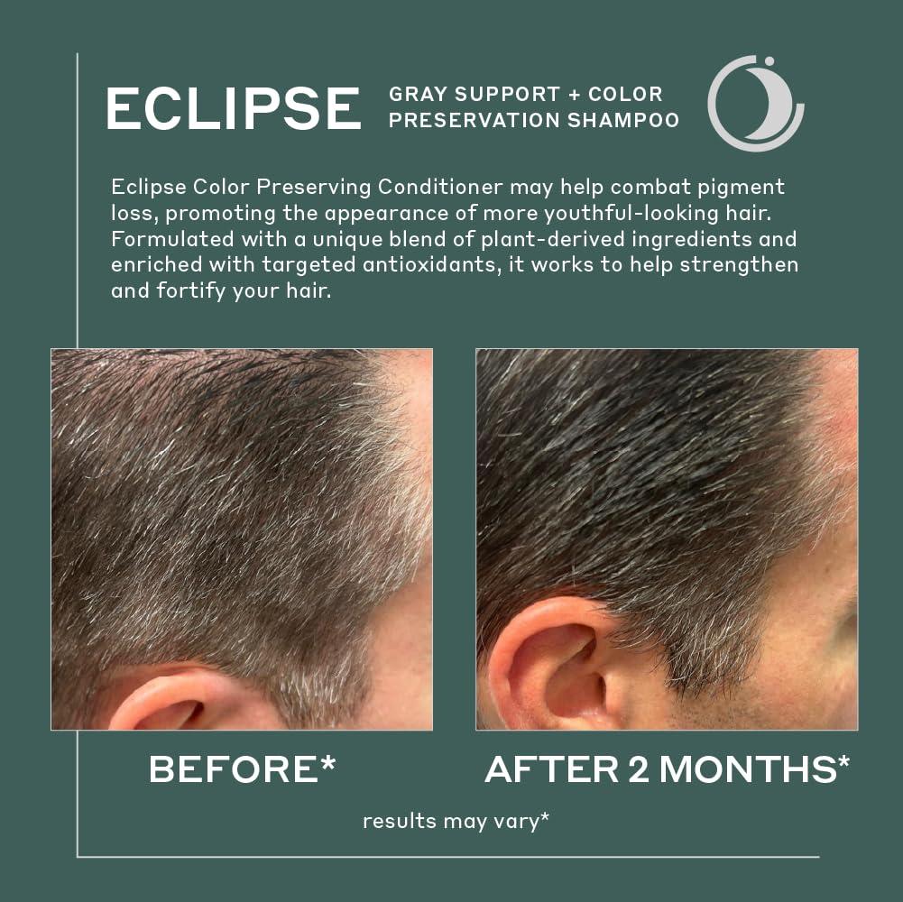 imageZENAGEN Eclipse Color Preservation Gray Support Conditioner Enhances Hair Color Vibrancy Reduces Gray Appearance Nourishes amp Strengthens Aging Hair PlantBased ColorSafe 675 oz675 Fl Oz Pack of 1
