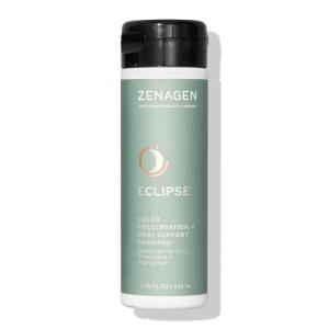 ZENAGEN Eclipse Color Preservation + Gray Support Shampoo | Enhances Hair Color Vibrancy, Reduces Gray Appearance, Nourishes & Strengthens Aging Hair, Plant-Based, Color-Safe, All Hair Types(6.75 Fl Oz (Pack of 1))