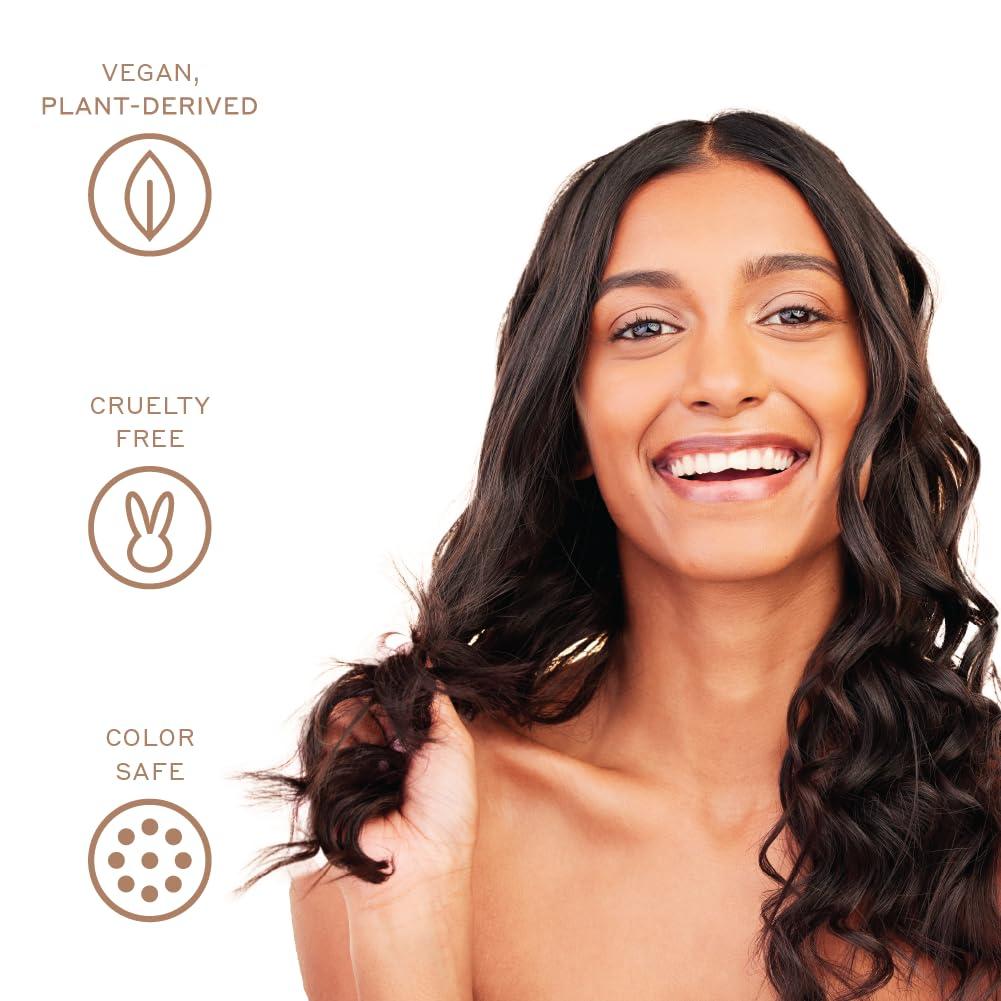 imageZENAGEN Densifying Hair Serum for Fine Thinning Hair Boosts Hair Density Strengthens amp Nourishes Hair Follicles NonGreasy WaterBased Formula PlantBased Vegan All Hair Types34 Fl Oz Pack of 1