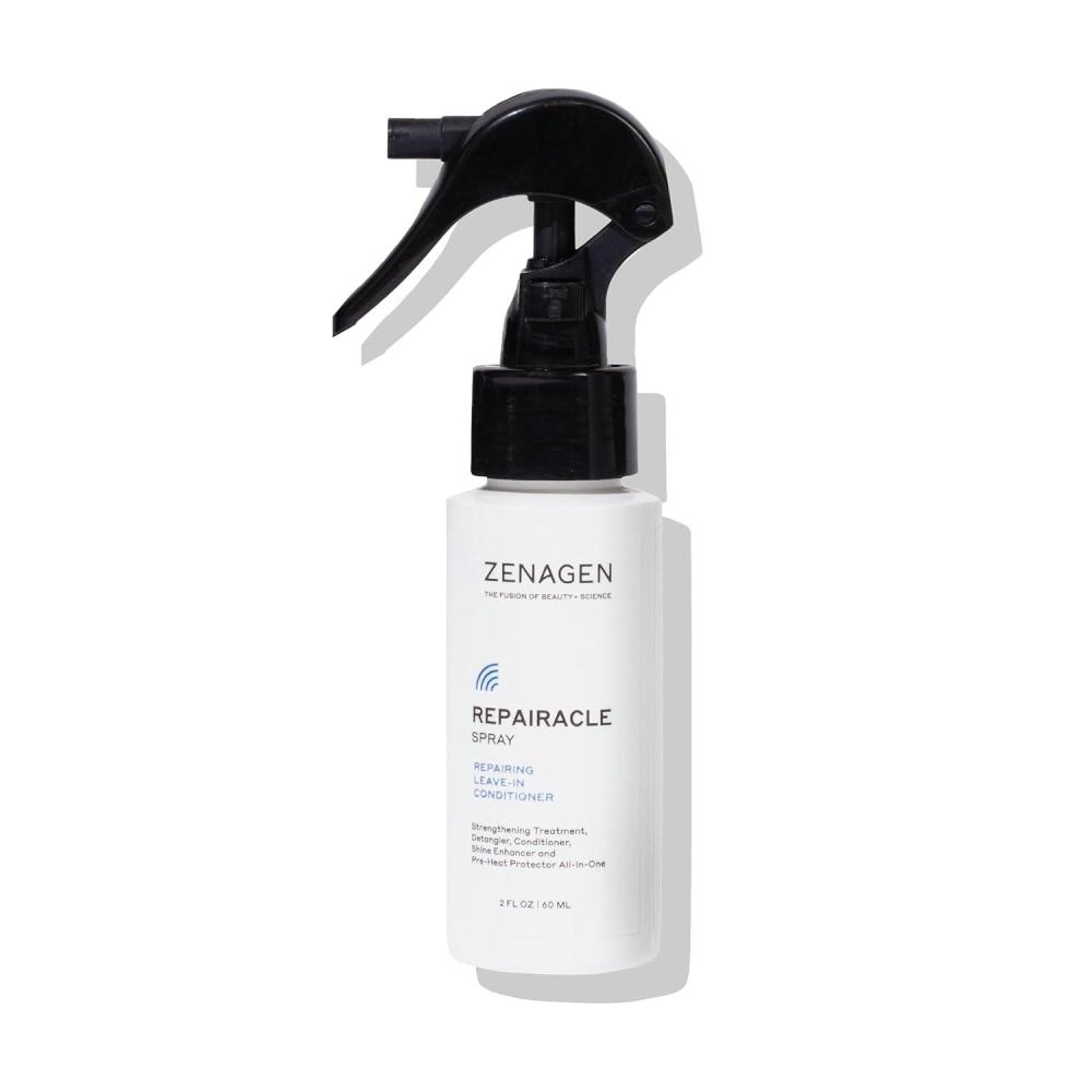imageZENAGEN Repairacle Repairing LeaveIn Conditioner Strengthens amp Repairs Hair Detangles amp Smooths Adds Shine amp Hydration PlantBased ColorSafe Vegan All Hair Types60 mL 2 Ounce