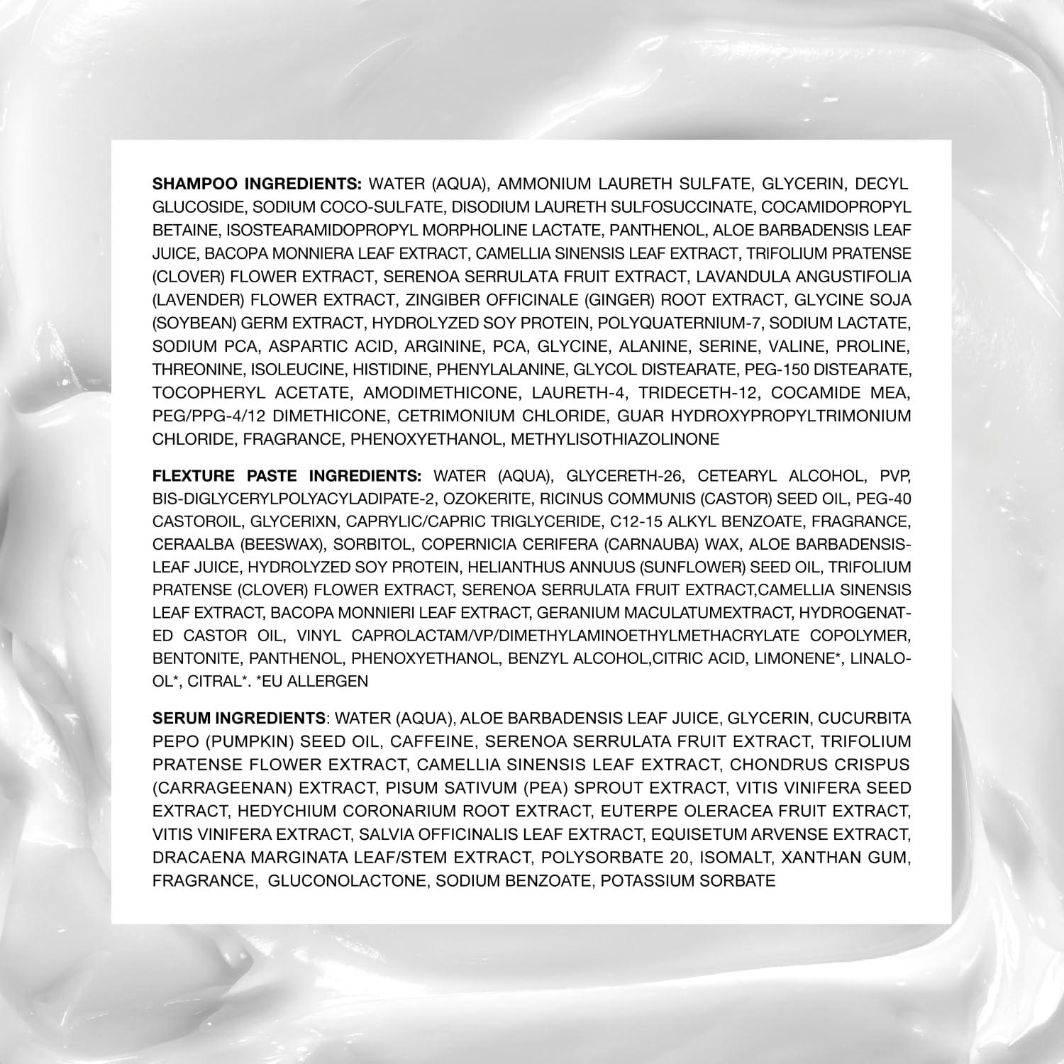 imageZENAGEN Revolve Mens Trio Kit for Fine amp Visibly Thinning Hair Shampoo Densifying Serum Flexture Paste PlantBased 1 ea