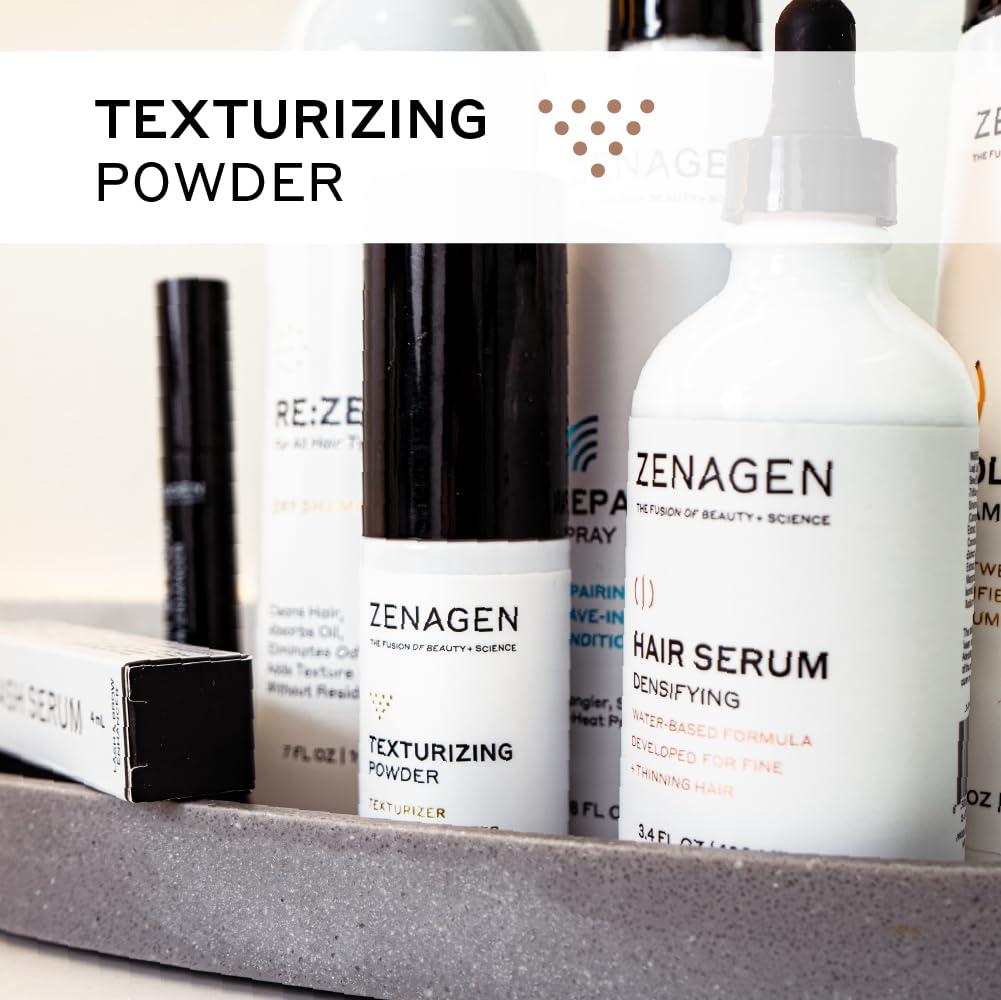imageZENAGEN Texturizing Powder Texturizer Root Volumizer Adds Instant Volume amp Texture Absorbs Oil For A Refreshed Look Lightweight ResidueFree Formula Vegan All Hair Types 9 g