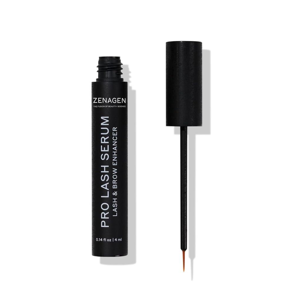 imageZENAGEN Pro Lash Serum  Promotes Longer Thicker Lashes Strengthens amp Nourishes Hair Follicles Lightweight NonIrritating Formula Vegan PlantBased014 Fl Oz Pack of 1